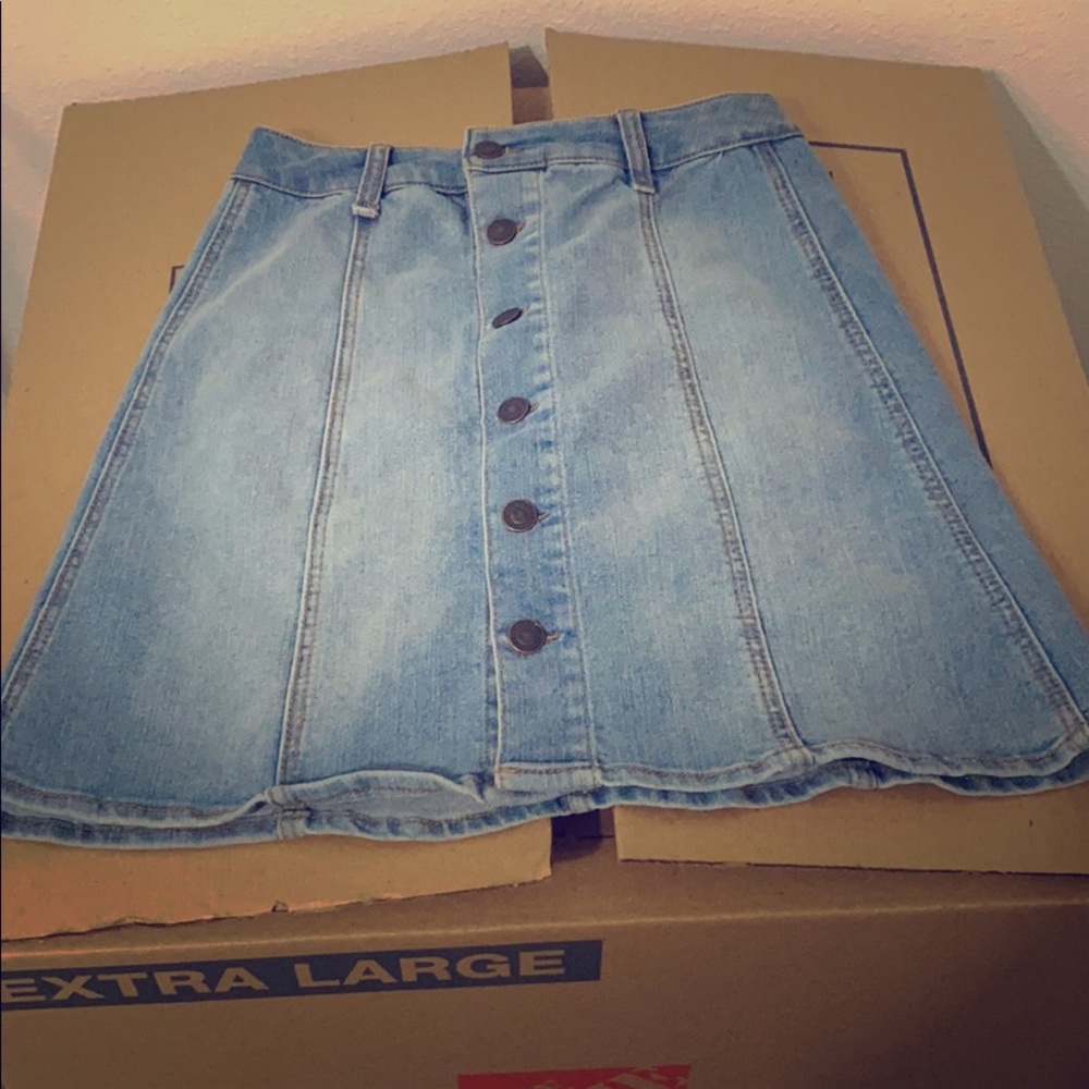 Jean skirt